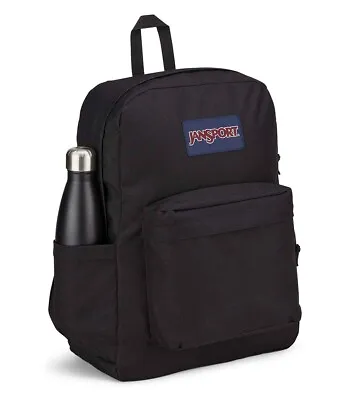 JanSport SurperBreak Plus Backpack Black • $23.88