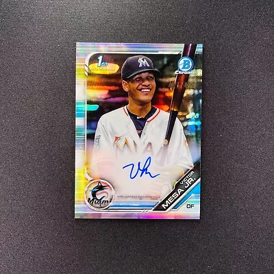 2019 Bowman Victor Mesa Jr. 1st Chrome Auto /499 Refractor Autograph CPA-VMJ • $50