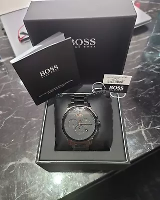 £80 • Buy Hugo Boss 1513814 Peak Wristwatch For  Men