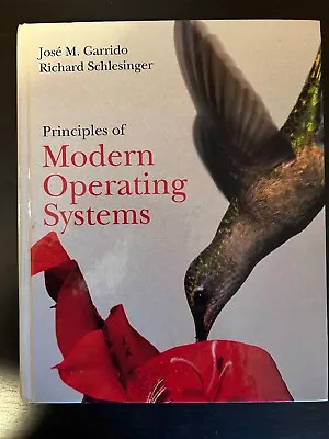 Modern Operating Systems By Jose M. Garrido & Richard Schlesinger--Missing CD. • $4.89