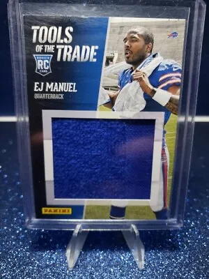 2013 Panini National Convention Tools Of The Trade Towels EJ Manuel #4 Rookie RC • $13.15