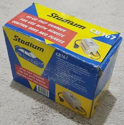 Stadium CB167AU Fast Quick Charger Nicd With Tamiya Connector Australian Plug • £10