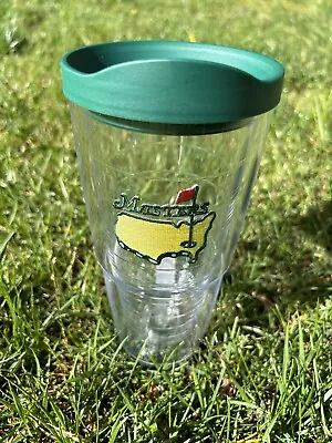 2024 Masters 24oz Transparent Tervis Tumbler With Green Lid • $42