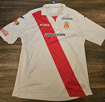 Joma Monarcas Morelia 13/14 Away Soccer Jersey White Size Large • $69.90