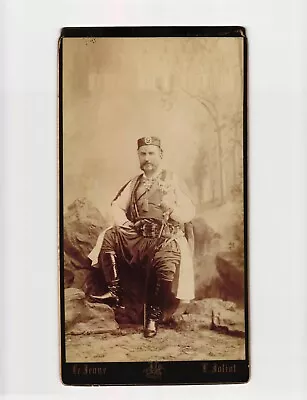 Rare ROYAL Vintage Cabinet Card - Nicholas I Of Montenegro 5x9 By LE JEUNE #B • $4.99