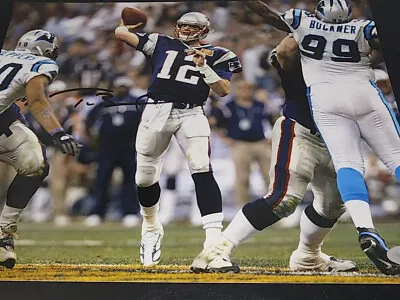 Tom Brady Autographed New England Patriots Signed 8x10 Photo Mounted Memories • $610