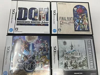 Final Fantasy III 3 (Japanese) Nintendo DS Japan Import US Seller RPG Lot! • $25