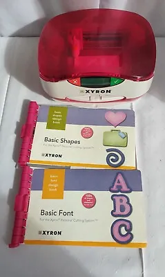 Xyron Personal Cutting System Inc. Basic Font & Shapes Books NO LEAD • £20