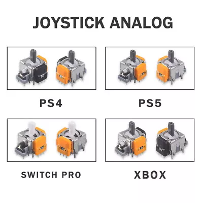 Hall Effect Joystick 3D Analog Stick Sensor Module For Switch Pro/PS4/PS5/Xbox • $7.80