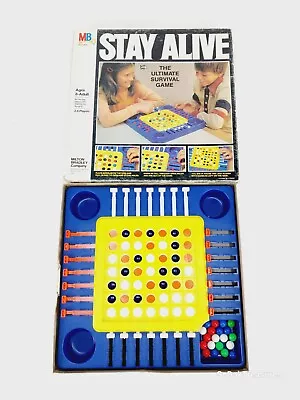 Stay Alive Vintage 1978 Milton Bradley Marble Board Game 100% Complete • $22.22