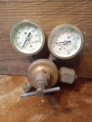 Vintage Marsh Instrument Company Brass Gauge  • $39