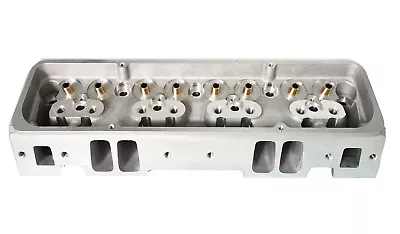 SBC Small Block Chevy 350 Cylinder Head Bare Straight Plug Aluminum • $159.13