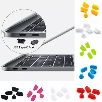 Anti Dust Plugs Dustproof Plug For Macbook Pro 13 15 Computer Cover Silicone--us • $1