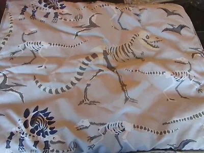 Pottery Barn Kids Dino Dinosaur Bones Standard Sham Grey   Photo Shoot  Sample • $24.89