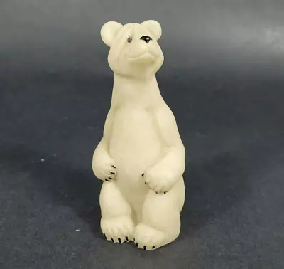 Quarry Critters Polar Bear Poncho Figurine By Second Nature Designs Vintage 1999 • $15.97