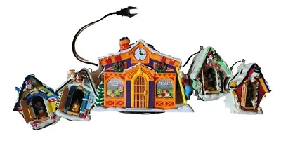 Vintage Disney Mr Christmas Holiday Innovation 1993 Mickeys Clock Shop Animated • $29.99