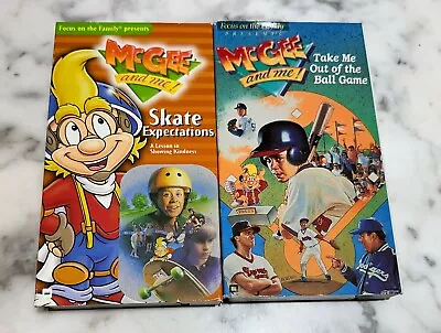 McGee And Me VHS Lot. Skate Expectations. Take Me Out Of The Ball Game • $6.79