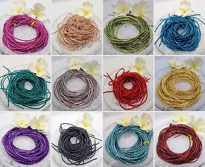 Spiral French Bullion Wire Dabka Gijai 1mm 13 Colors 3g Bag • £2.20
