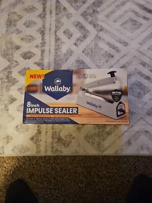 Wallaby 8   Impulse Sealer - Manual Heat Sealer Machine For Mylar Bags NEW • $25