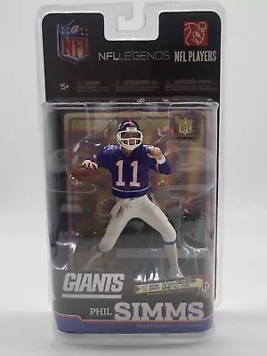 2010 McFarlane NFL Sports Legends Series 6 New York Giants Phil Simms Figure • $39.99