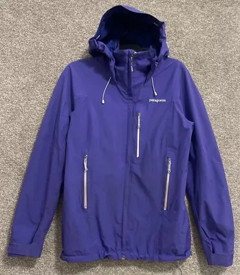 Patagonia Women's Purple Piolet Jacket Hooded Full Zip Gore-Tex Size Large • $79.99