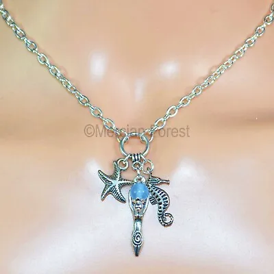 £7 • Buy Amphitrite Sea Goddess Pendant Necklace - Pagan Jewellery Druid Wicca Greek