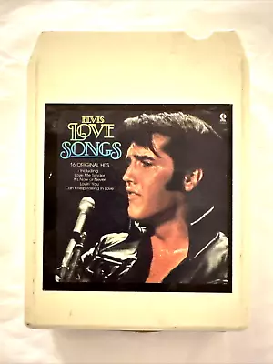 Elvis Presley Elvis Love Songs 8 Track Tape 1981 RCA Excellent Condition Tested • $4.99