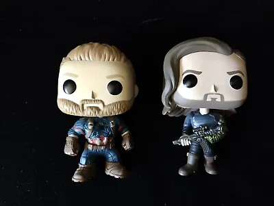 Funko Pop Head Captain America And Bucky. Marvel Avengers Infinity War  • £9