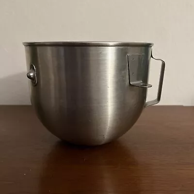 KitchenAid Mixing Bowl 5 Qt Stainless Steel Replacement For Lift Stand Mixer • $24.99