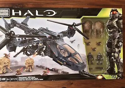 *RARE* HALO Flood Hunters UNSC Falcon Mega Bloks 97173 Complete/ Box/ Instruct • $440