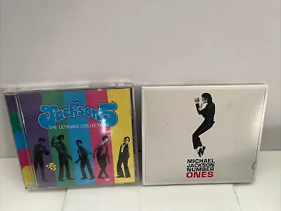 2 CD Lot Michael Jackson Number Ones/ Jackson 5 Ultimate Collection(new) • $9.99