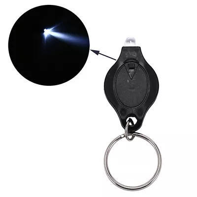 Mini Keychain Squeeze Light Micro Led Flashlight Torch Emergency Key Ring Light • $1.19