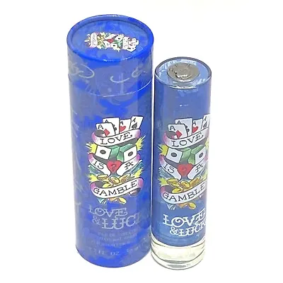 Love & Luck Christian Audigier Ed Hardy Men EDT Cologne Spray 1.7oz • $16.99