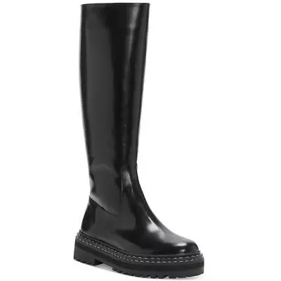 Vince Camuto Womens Phrancie Black Knee-High Boots 7.5 Medium (BM) BHFO 1325 • $47.09