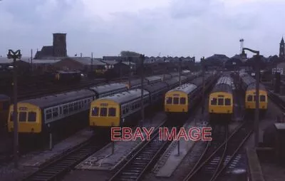 Photo  Dmu's  View Of The Sidings At Darlington Back In The Days When It Was An • £1.55