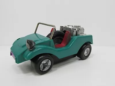 Vtg Marx Toys Hong Kong Green Plastic Jeep Truck • $12.99