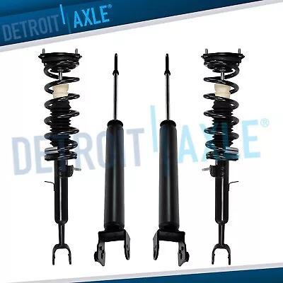 RWD Front Struts & Coil Spring Rear Shock Absorbers For 2003 - 2006 Infiniti G35 • $148.52