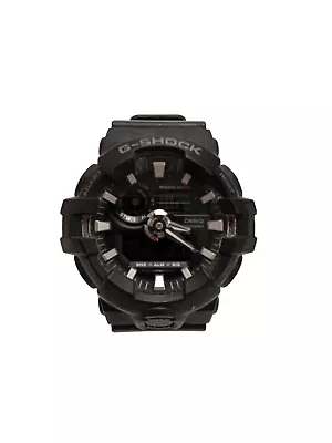 Casio G-Shock WR20BAR 5522 GA-700 Shock Resist Black Colour Watch In Metal Tin • $16.49