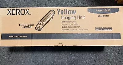 Xerox 108R00649 Imaging Unit (yellow) Genuine Phaser 7400 • £127