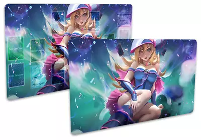 No.389 Yugioh Dark Magician Girl Deck Card Game Custom Playmat YGO TCG CCG Mat • $39.30