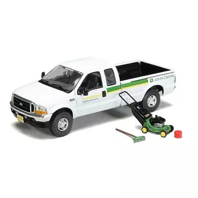 1/25 John Deere F-250 With Lawn Mower Load Spec Cast ZJD52503 • $49