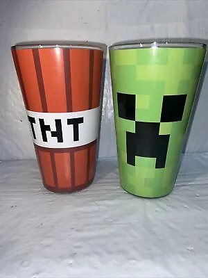 Mine Craft TNT Glass Cup • $29