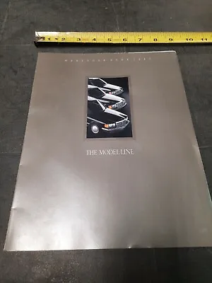 1989 Mercedes-Benz Full Line Sales Brochure  S-Class Original  • $6.98