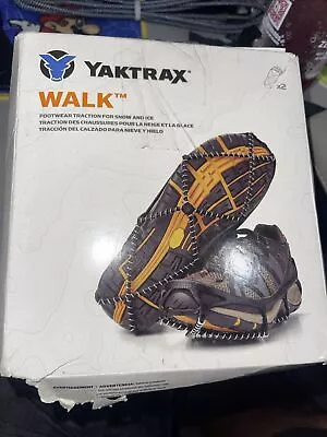 Yaktrax Walk Ice Snow Traction Size Large Men 11.5-13.5Women 12.5-14.5 • $8.88