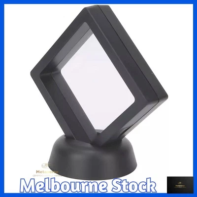$8.95 • Buy Jewelry Packaging Box Storage Display PE Film Protection Box 3D Floating Frame 