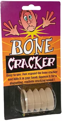 BONE CRACKER Neck Joke Gag Magic Trick Sound Prop Crack Toy Head Prank Gimmick • $8.48