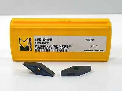 KENNAMETAL VNMG332MP VNMG160408MP New Carbide Inserts 1832361 Grade KC5010 2pcs • $19.95