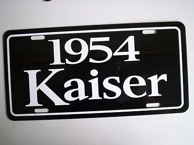 1954 Kaiser Manhattan License Plate Car Tag • $19.75