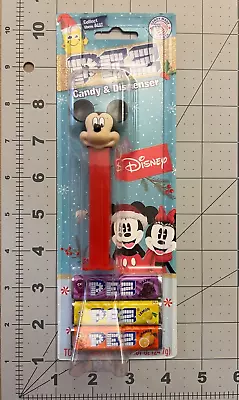 Disney's Pez Dispenser MICKEY MOUSE Holiday Backer Card • $6