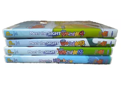 Preschool Prep Series Meet The Sight Words 23&4 Numbers Lot Of 4 DVDs • $5.88